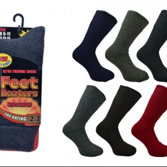 Feet Heaters® Erkek - Plain Assorted